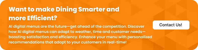 Want to make dining smarter and more efficient with ai digital menus in restaurants, then hire our divtechnosoft developers!