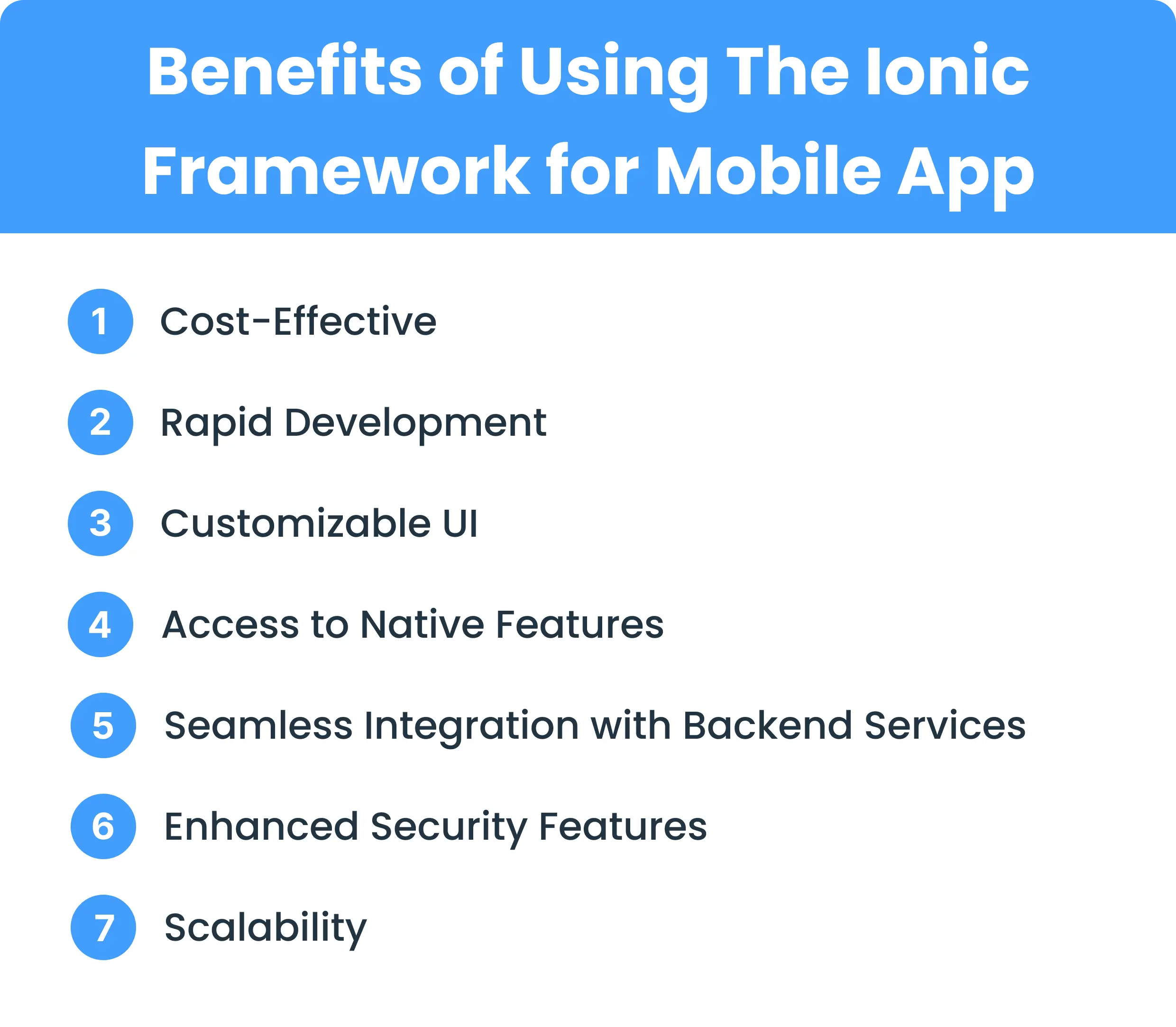 Benefits of Using The Ionic Framework for Mobile App