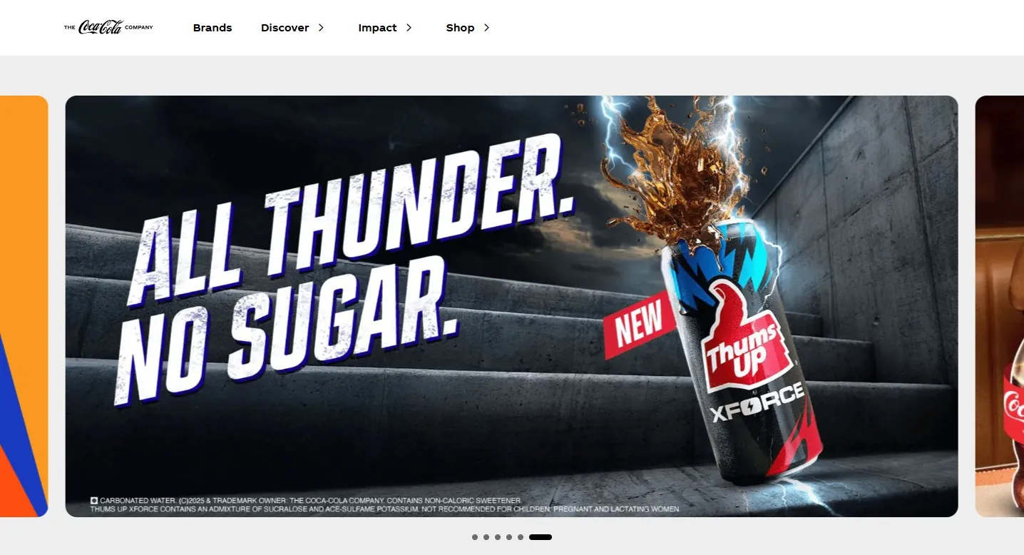 coca cola - headless cms
