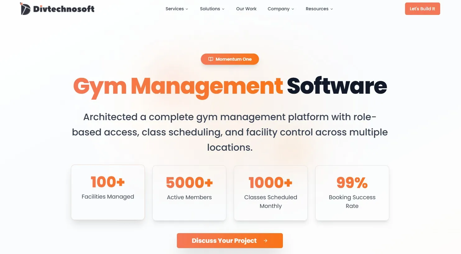 divtechnosoft - gym management software company