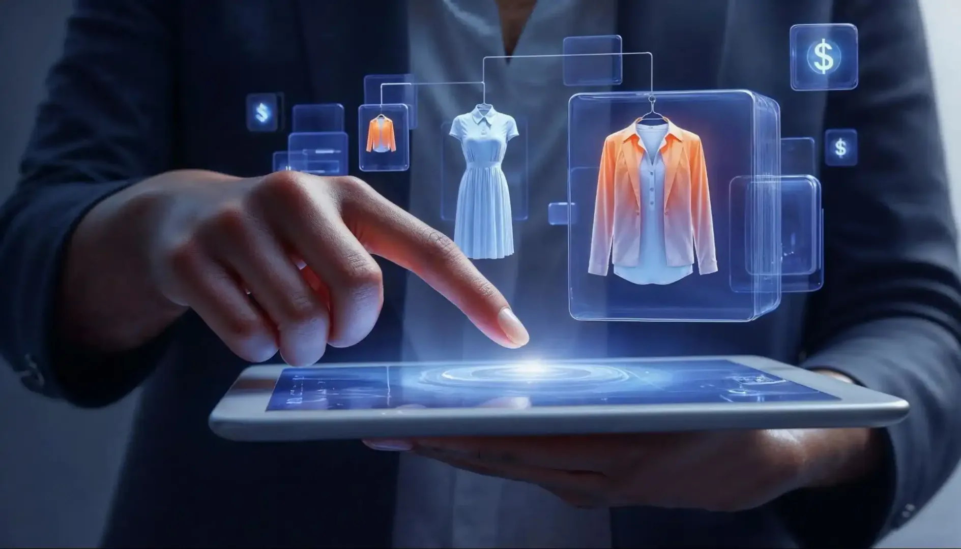 E-commerce app development banner