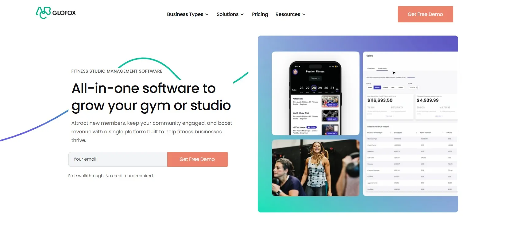 glofox - gym management software company