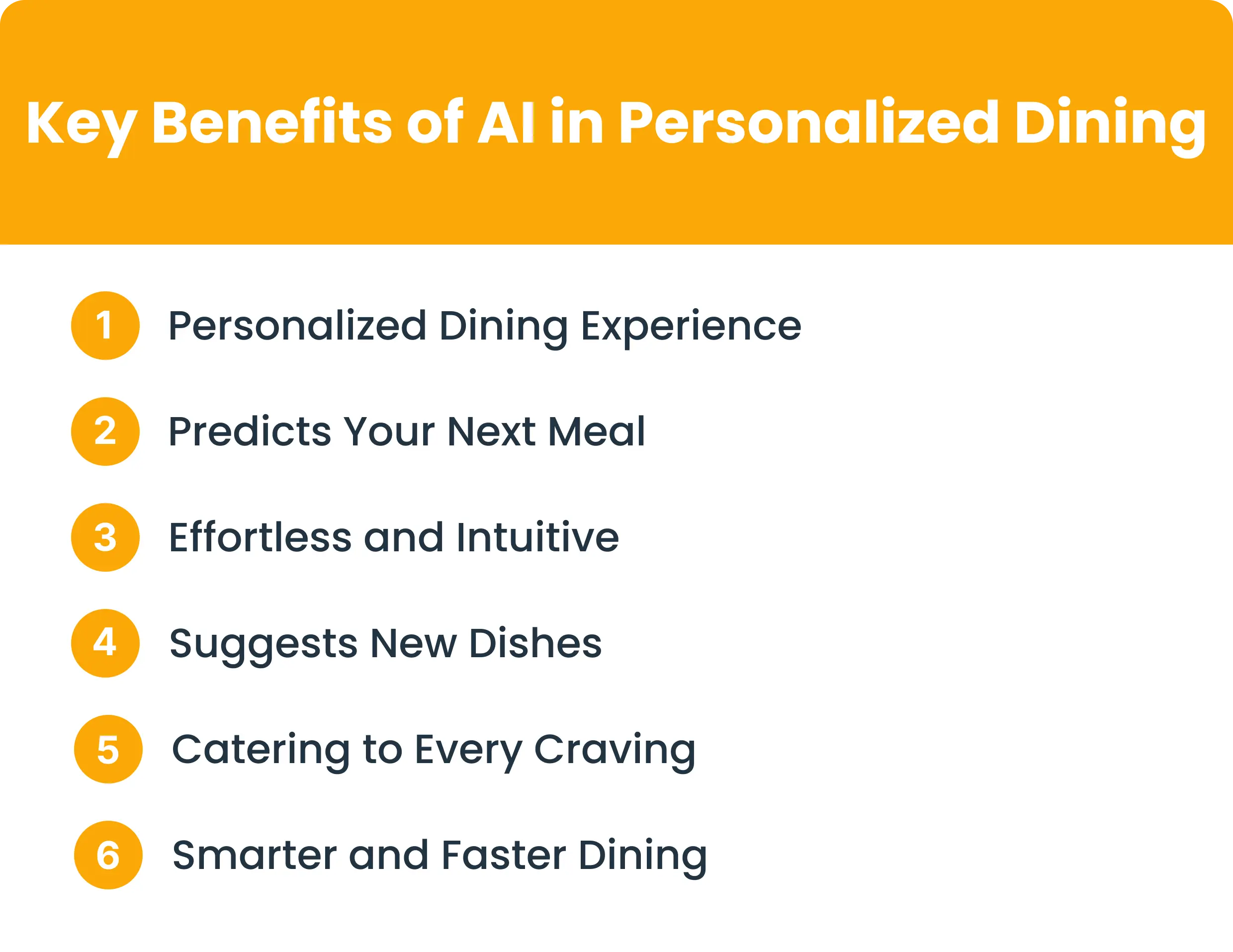 ai digital menus in restaurants Key Benefits of AI in Personalized Dining