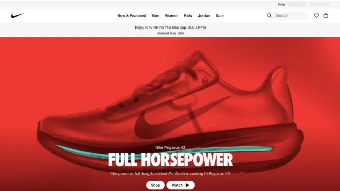 Nike - headless cms