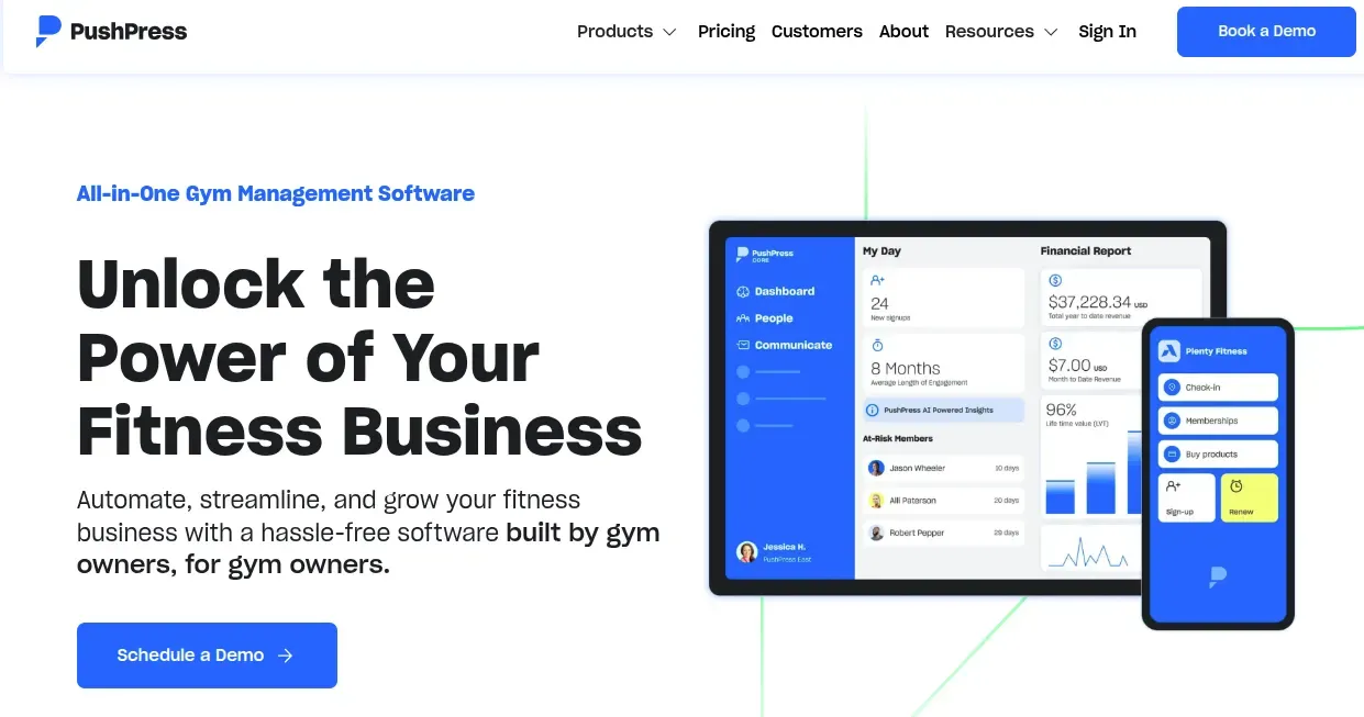 PuahPress Landing page