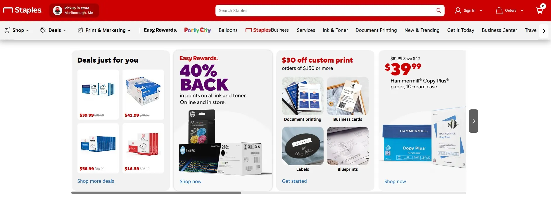 staples - headless cms