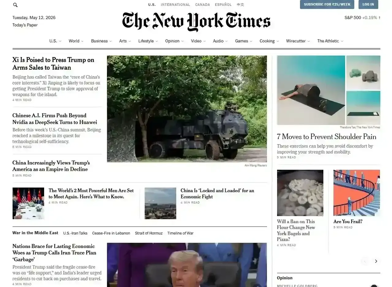 the new york times - headless cms