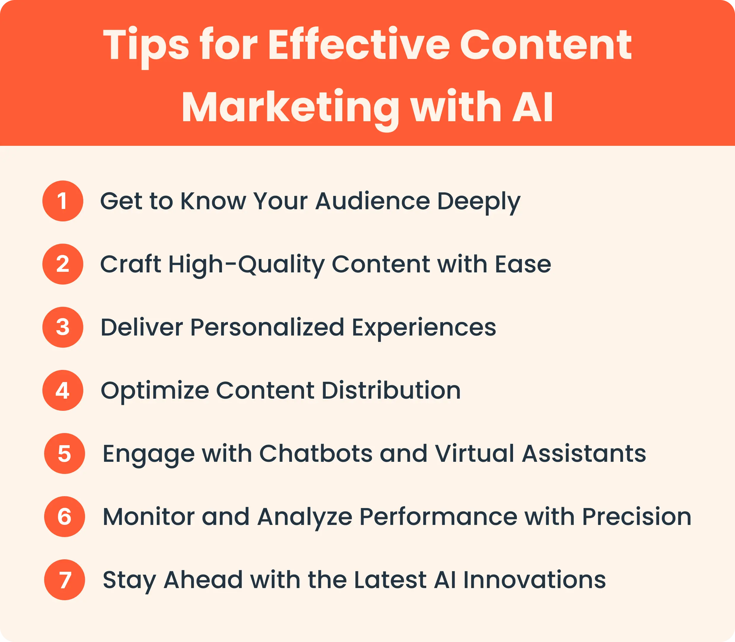 Tips for Effective Content Marketing with AI