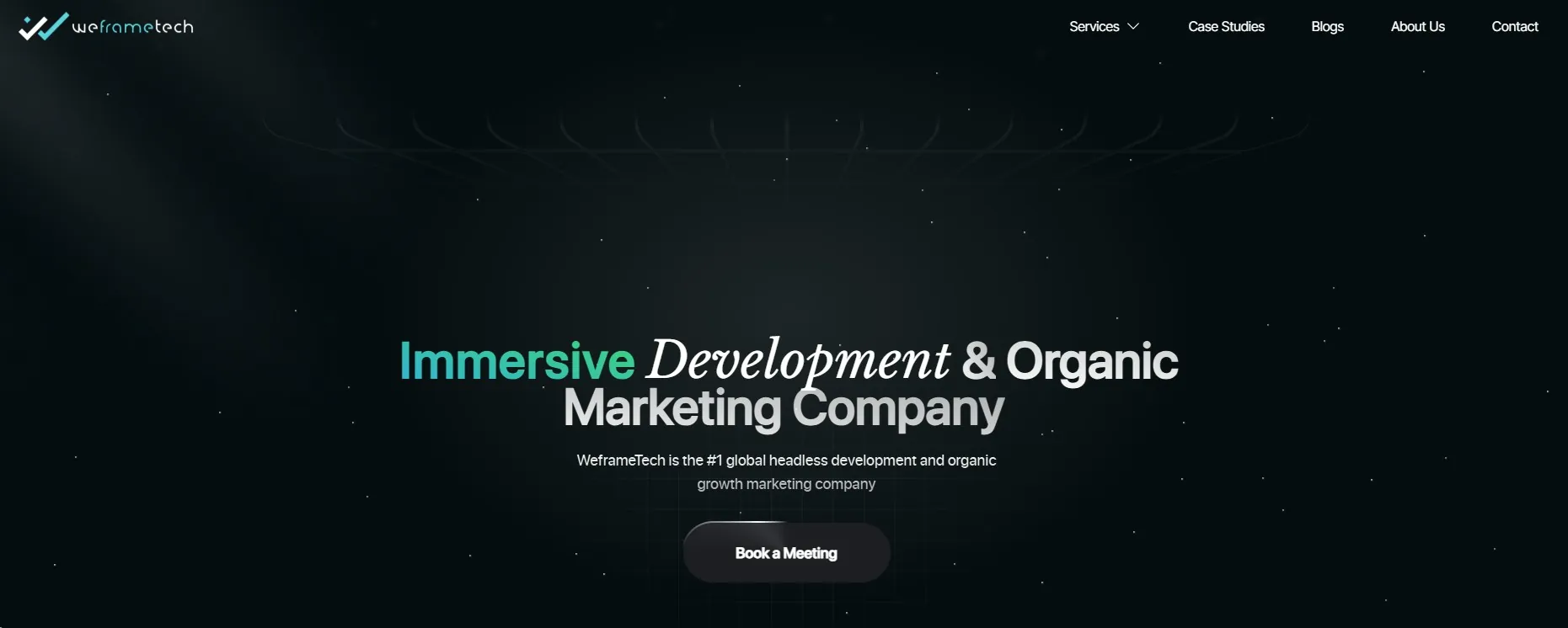 weframe tech - headless cms developement company