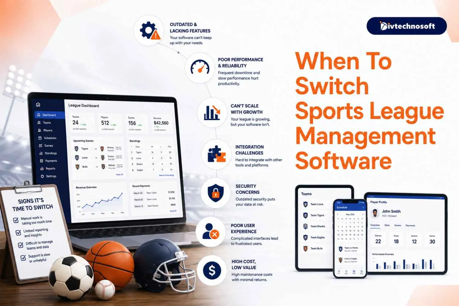 When To Switch Sports League Management Software​