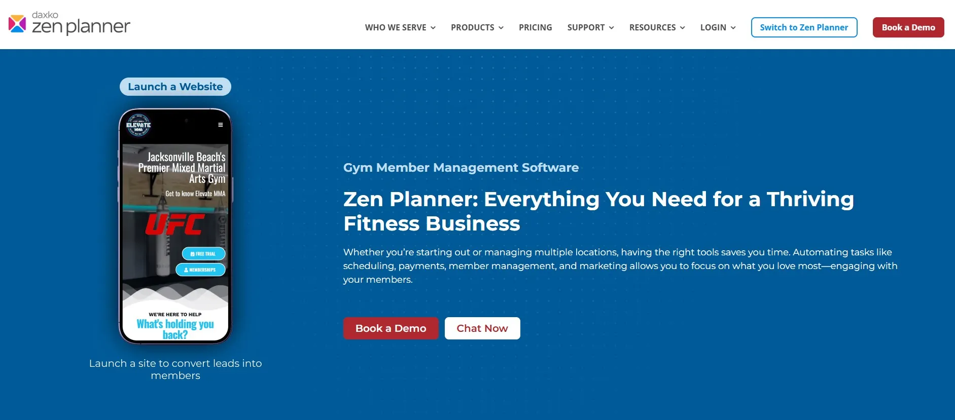 zen planner - gym management software company